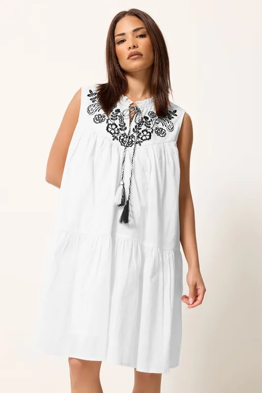 Petite Smock Mini Dress - PixieGirl