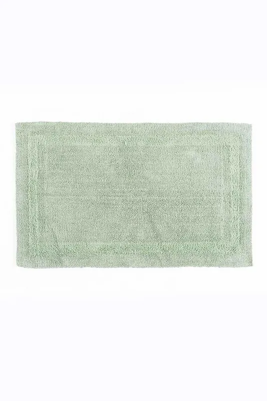 Luxury Bath Mat Reversible 100% Cotton 1600GSM, 50 x 80cm, Extra Soft - Homescapes