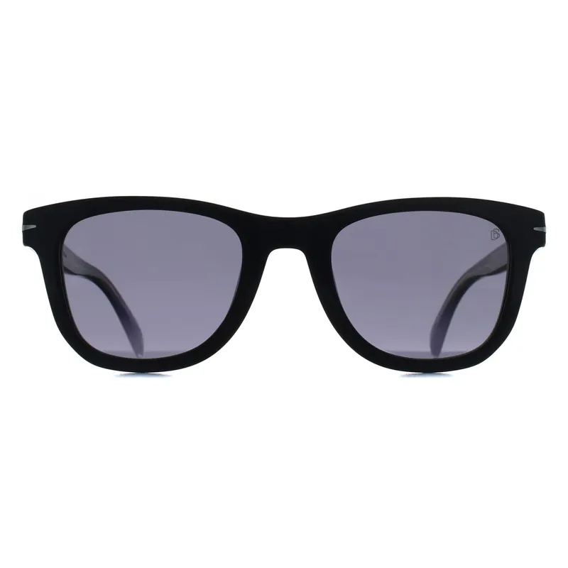 Oval Black Grey Polarized DB 1006/S - David Beckham