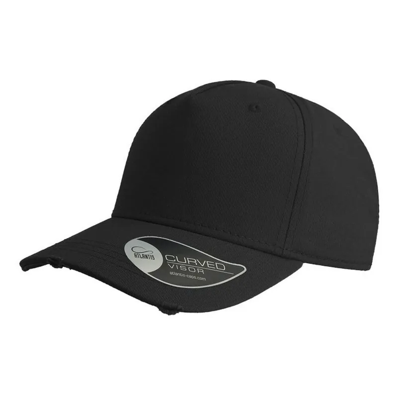 Cargo Weathered Visor 5 Panel Cap - Atlantis
