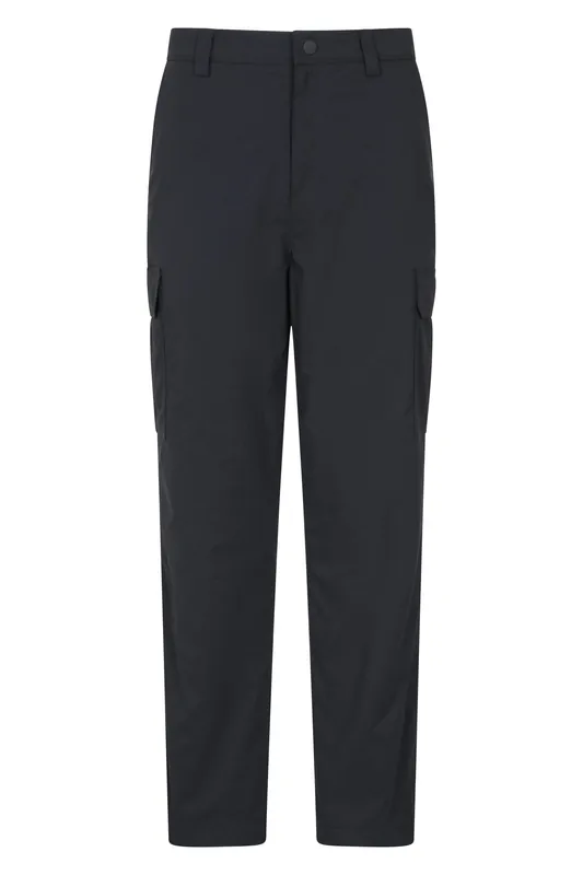 Winter Delta' Warm Comfortable Lightweight Fleece Lined Trousers - Mountain Warehouse