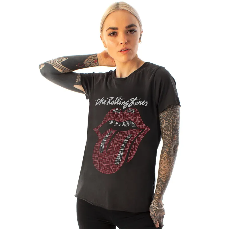 Amplified Clothing Short Sleeved T-Shirt | Womens Charcoal |