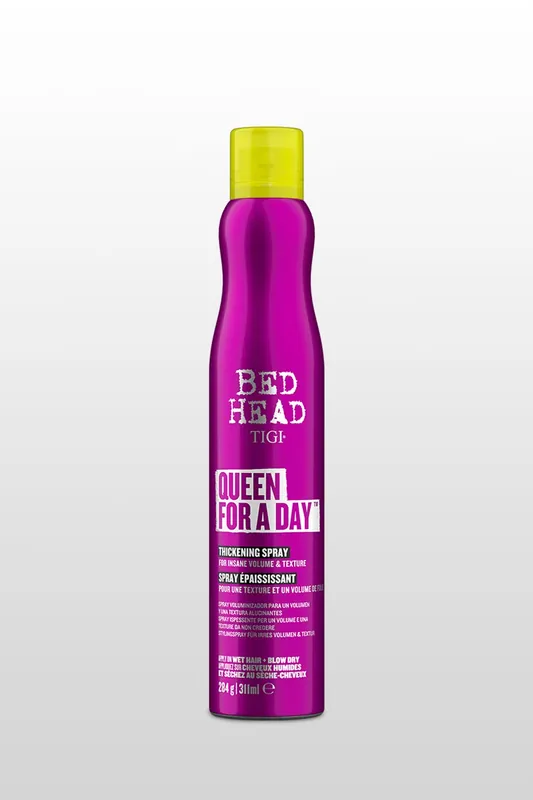 Queen For A Day Volume Thickening Spray For Fine Hair, 311ml - Tigi