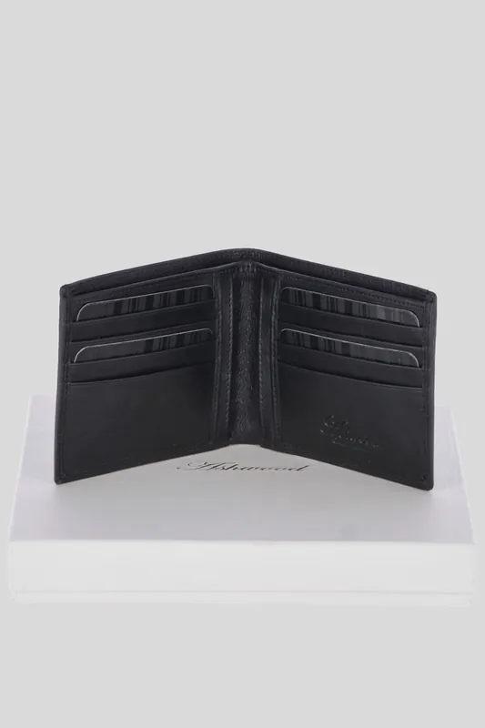 Vegetable Tanned Leather Billfold Wallet with 8 Card Slots - Ashwood Leather