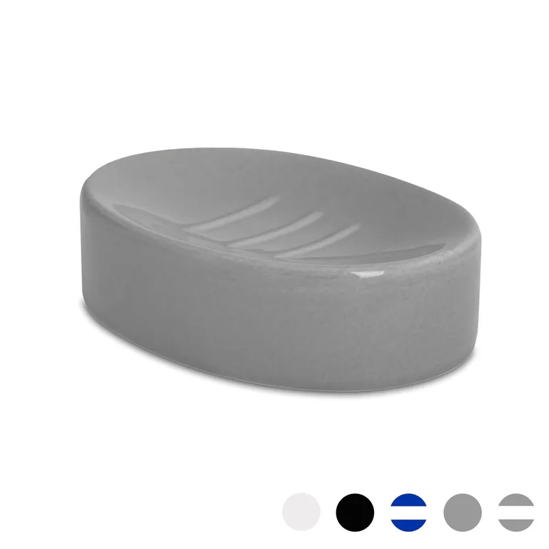 Ceramic Bathroom Soap Dish - Harbour Housewares