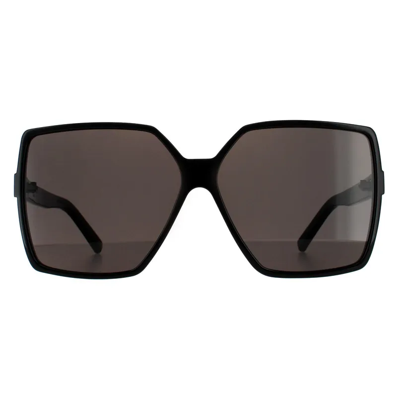 Square Black Grey Sunglasses - Saint Laurent