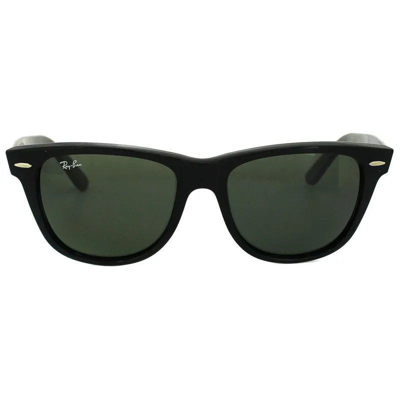 Rectangle Black Green Wayfarer 2140 Sunglasses - Ray-Ban