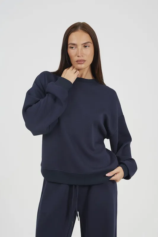 Crew Neck Scuba Sweatshirt - Brave Soul