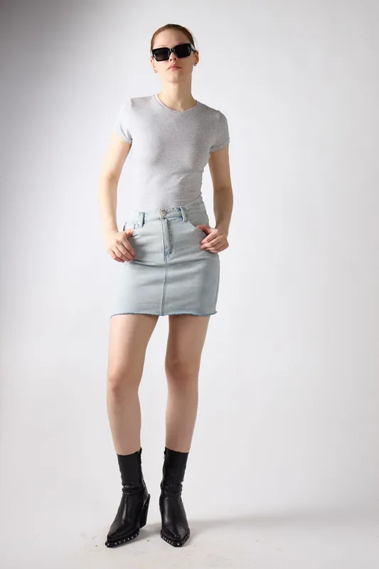 Denim Mini-Skirt