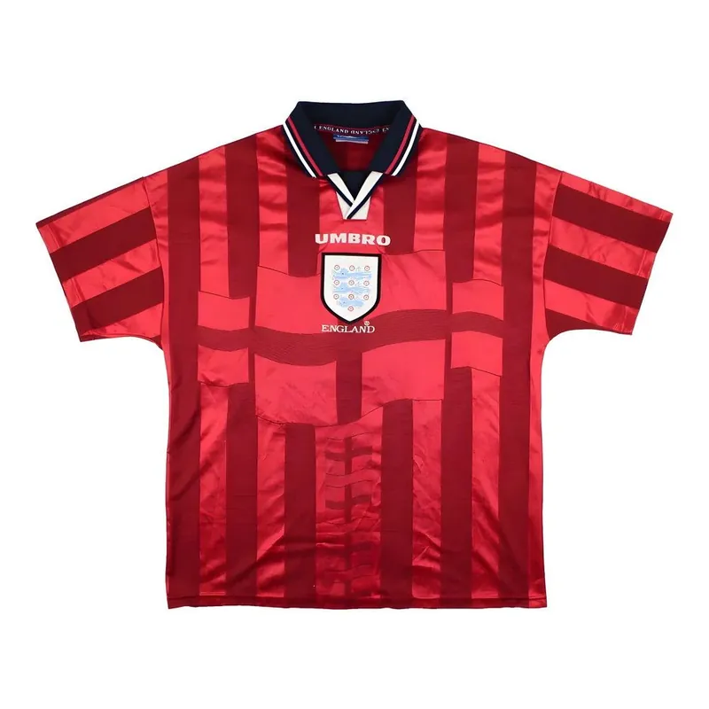 Preloved Mens 1998 99 Away Shirt XL Excellent - England