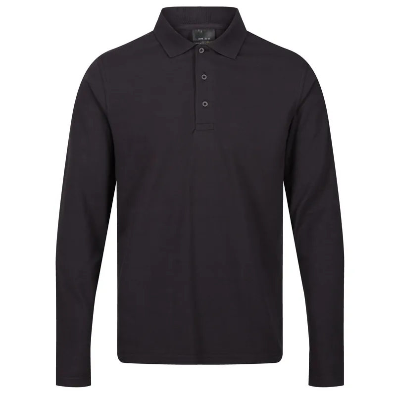 Long-Sleeved Polo Shirt