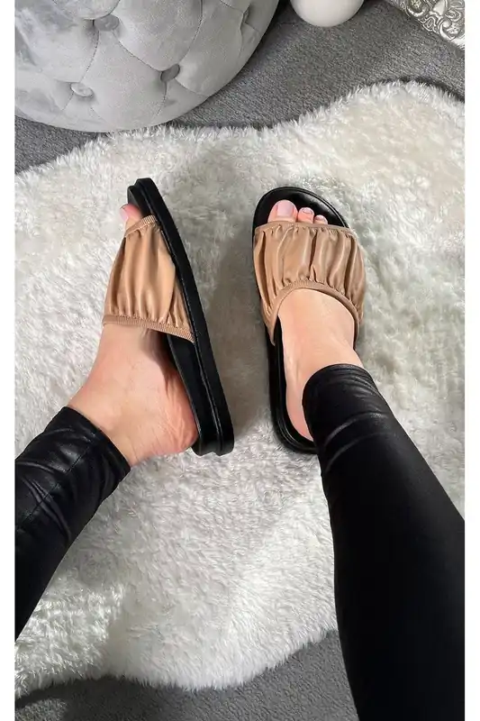 Rachel Ruched Slider - IKRUSH