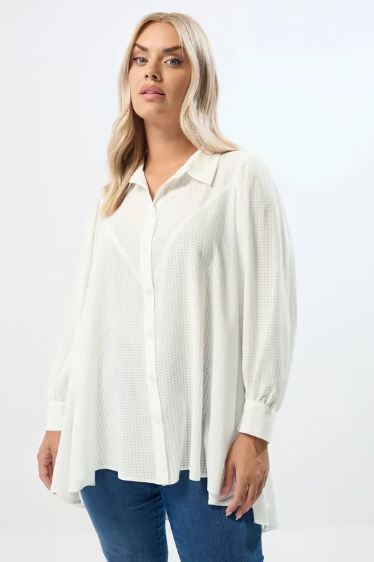 Dipped Hem Shirt - Yours