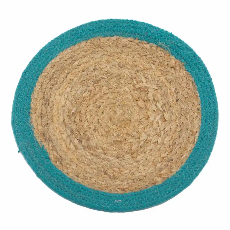 Place Mat - Jute & Cotton 30cm