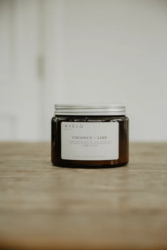 3 Wick Candle - Coconut + Lime