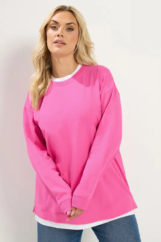 2-In-1 Crew Neck Sweatshirt