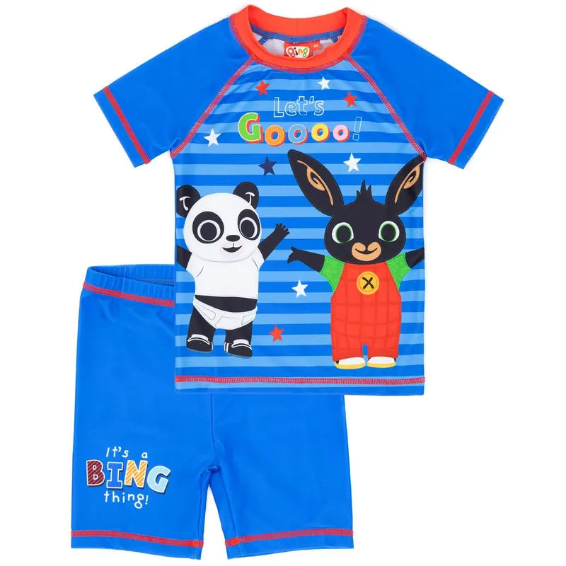 Bing Bunny 1 Piece Surf Suit | Boys Blue | Official Merch