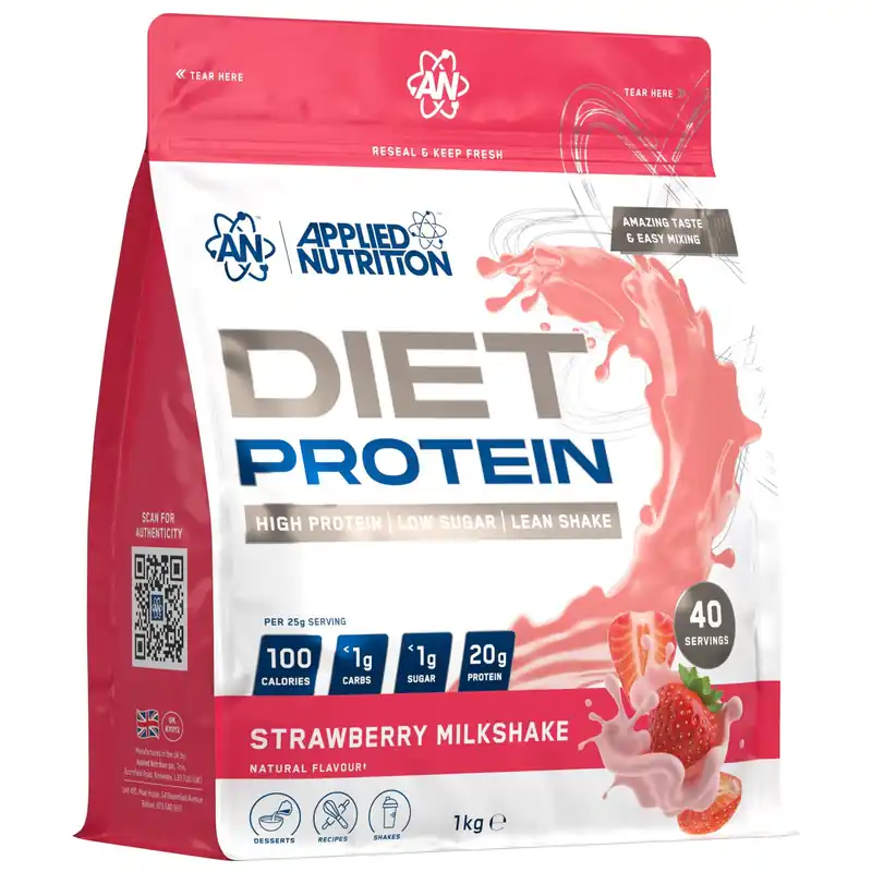Diet Protein Powder - Strawberry - 40 Servings