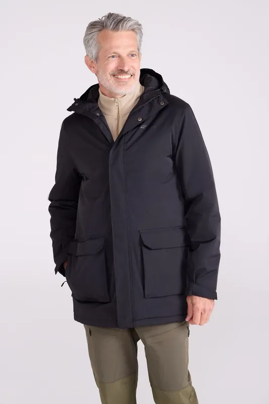 Ranger' Water Resistant Winter Padded Parka Jacket - Mountain Warehouse