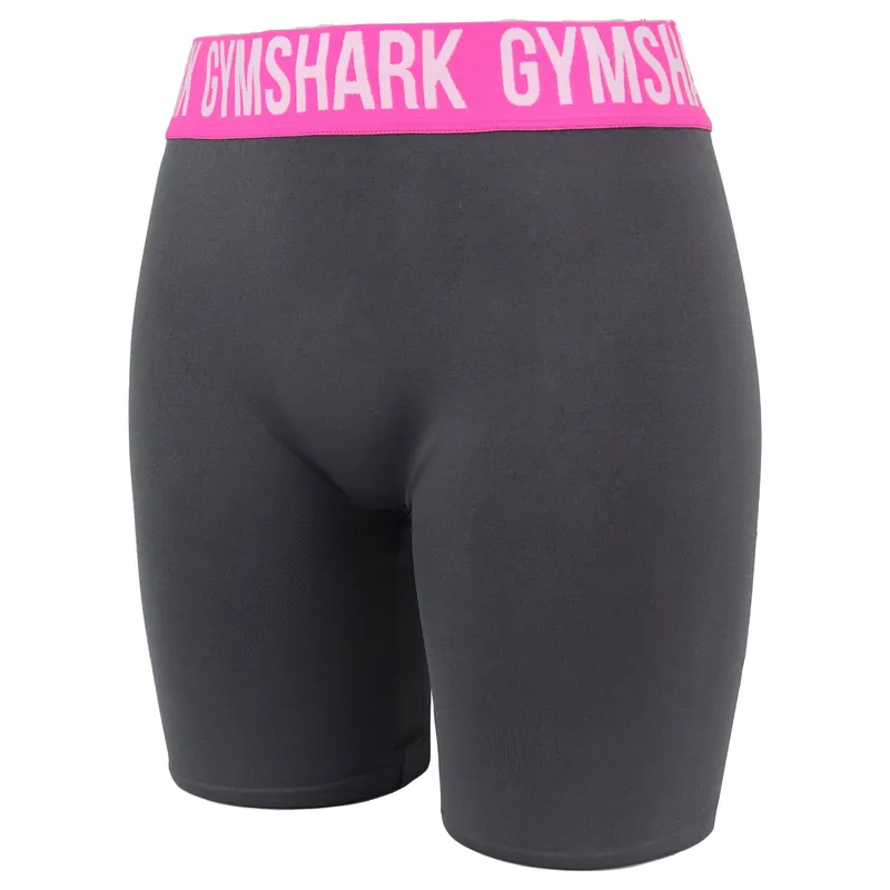 Seamless Grey Cycling Shorts - Gymshark