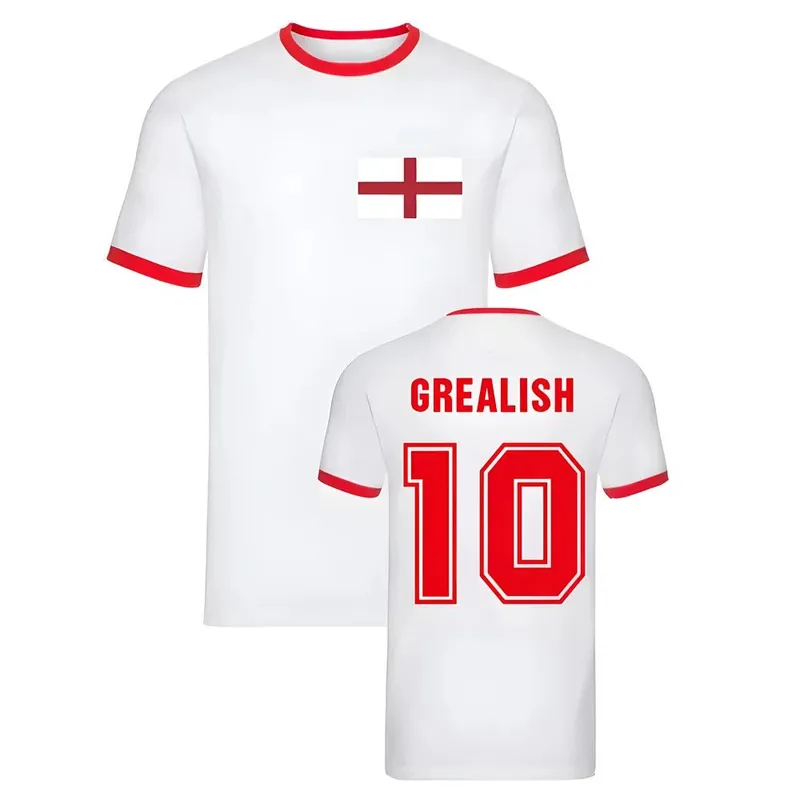 Mens Jack Grealish Ringer Tee - England
