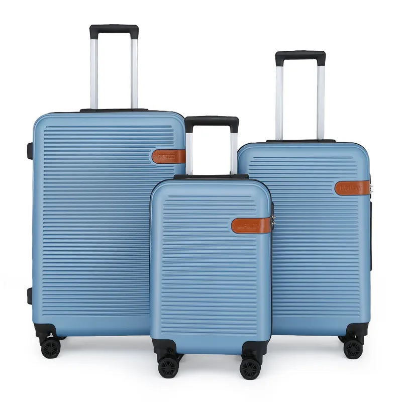 Hardshell Suitcases Robust ABS Lightweight Luggage Holiday Bag - Infinity Leather