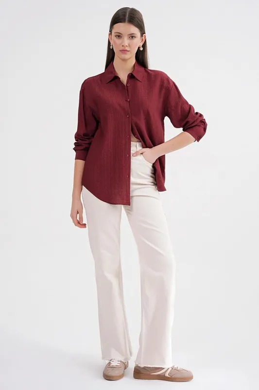 Relaxed Fit Poplin Shirt - MixRay