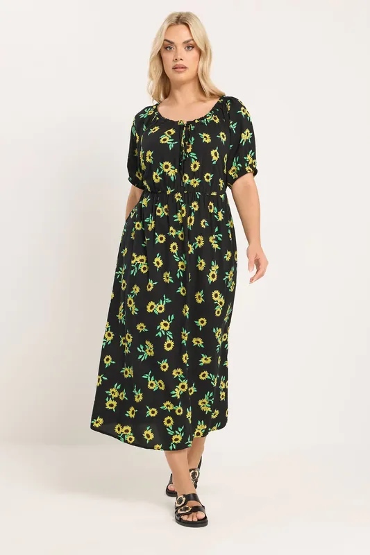 Sunflower Maxi Dress - Yours