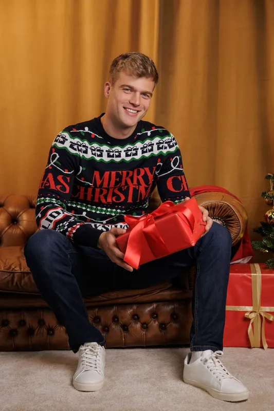Festive Jacquard Crew Neck Jumper - Tokyo Laundry