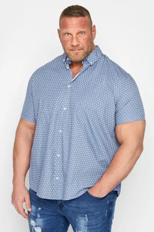 Printed Short Sleeve Shirt - BadRhino
