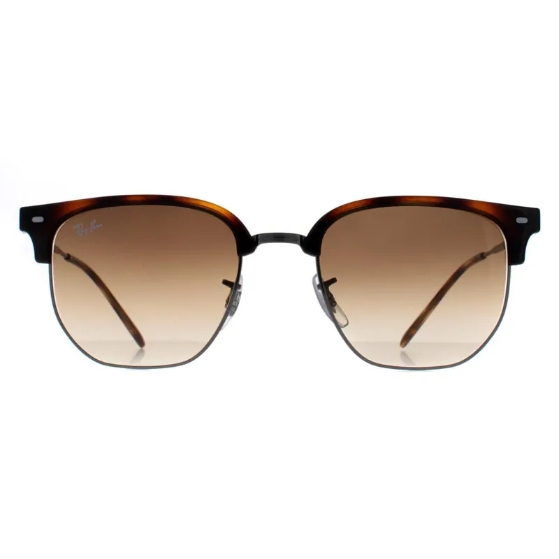 Square Havana Brown Gradient RB4416 New Clubmaster - Ray-Ban