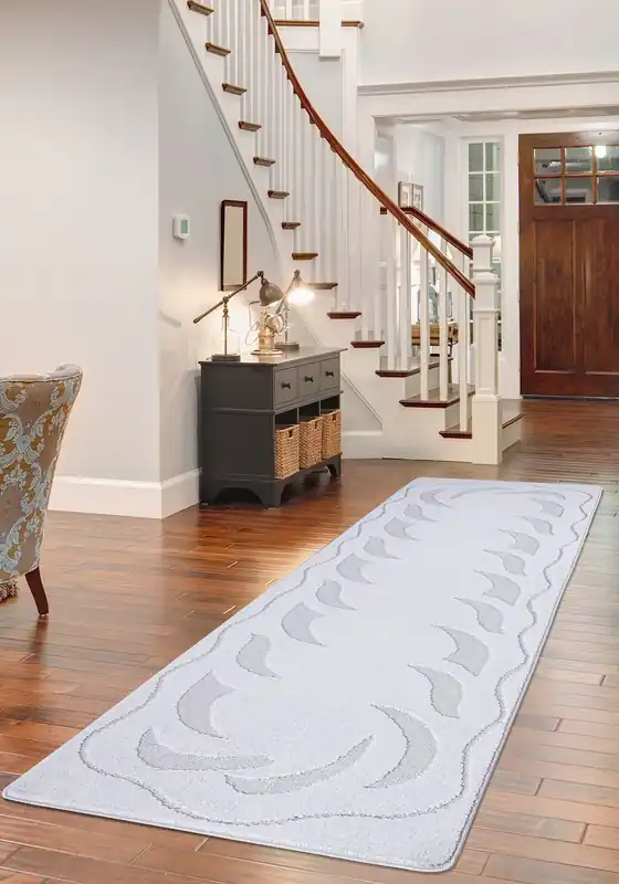 Ovalack Heavy Duty Machine Washable Hallway Kitchen Non Slip Door Mat - Smart Living