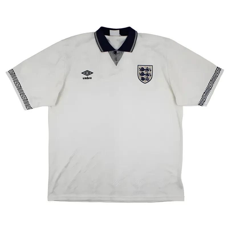 Preloved Mens 1990 92 Home Shirt L Excellent - England