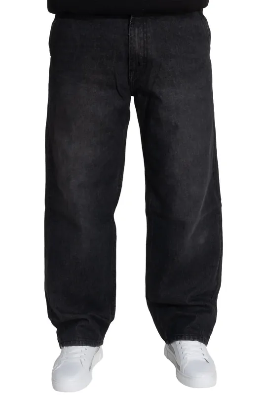 Baggy Wide Leg Denim Jeans - Enzo