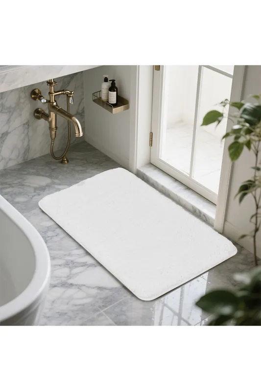 Non-Slip Polyester Bath Mat
