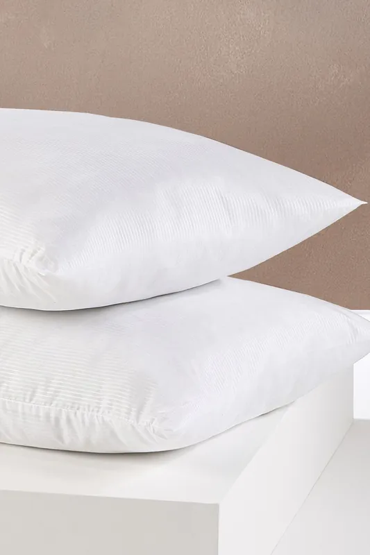 2 Pack Scandi Soft Touch Medium Back Sleeper Pillow - Snuggledown