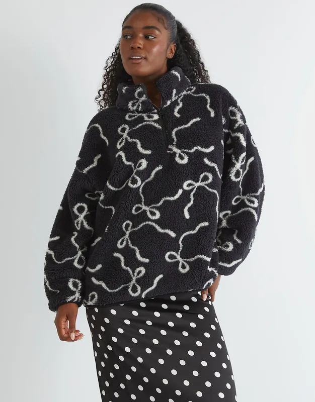 Bow Longline Fleece - SKINNYDIP