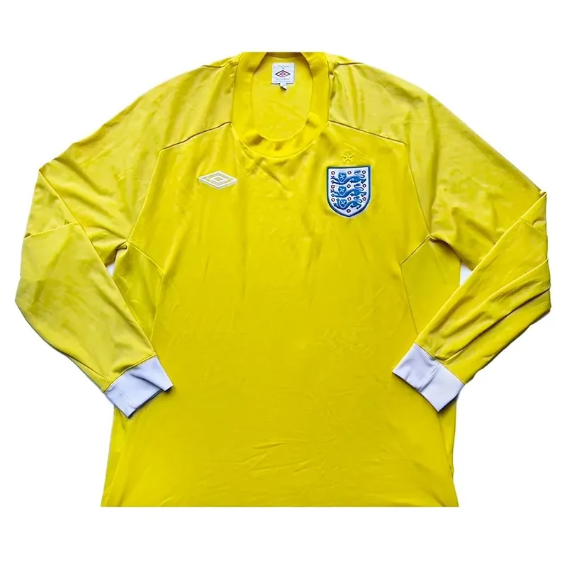 Preloved Mens 2010 11 Goalkeeper Shirt L Mint - England