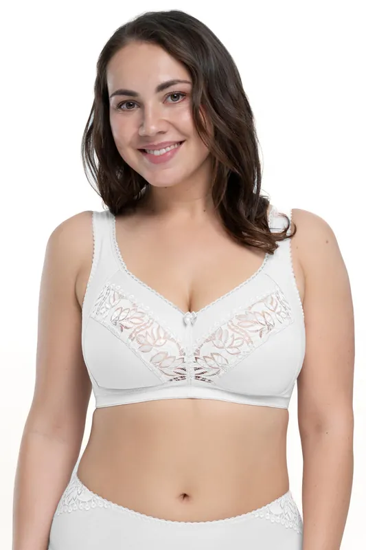 Wireless cotton comfort bra - ROSME