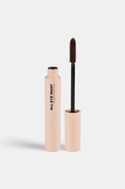 All Eye Want Brown Mascara - INGLOT