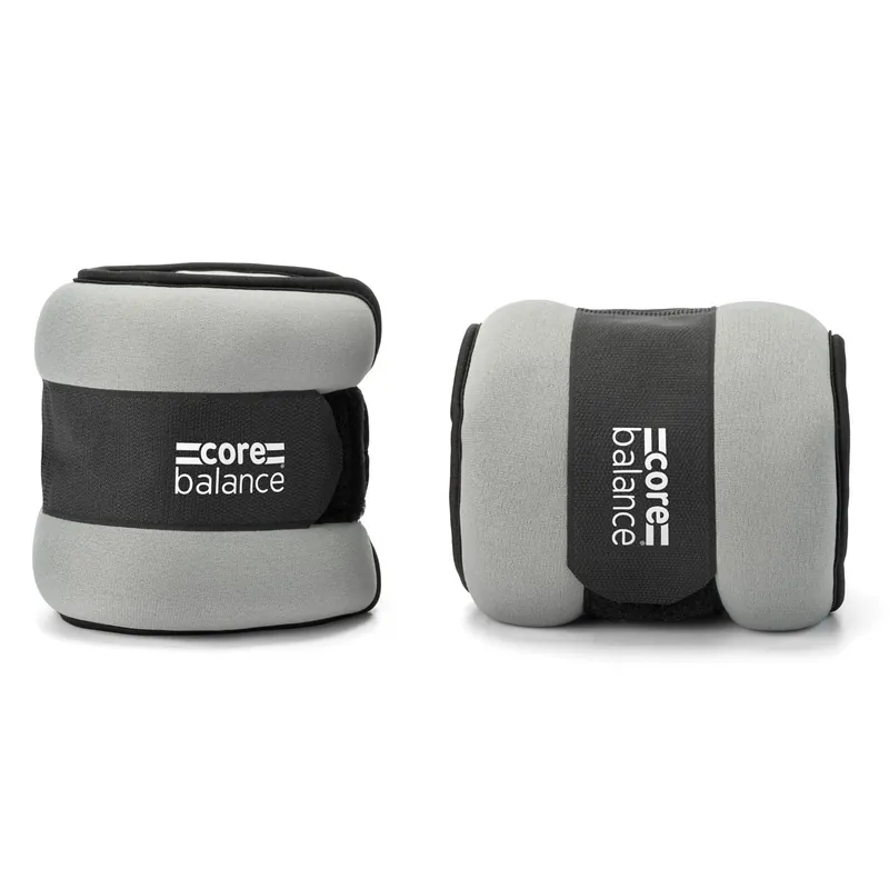 Ankle Wrist Weights x 2 Neoprene Adjustable Running Walking Strength Training - Core Balance