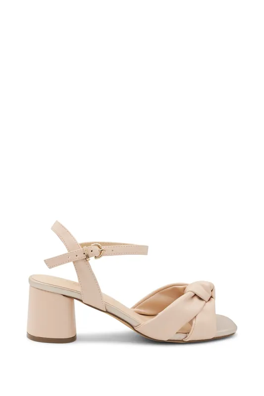 'Nalani' Wide Fit Block Heel Sandal - Paradox London