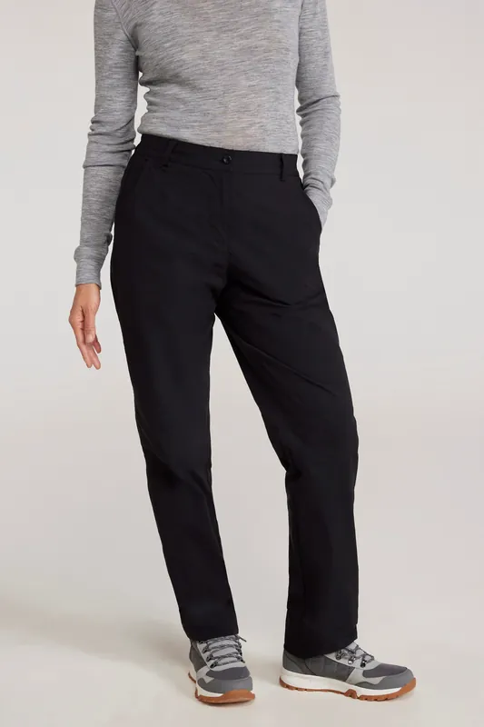 ’Delta’ Lightweight UV Protection Elastic Waistband Stretch Trousers - Mountain Warehouse
