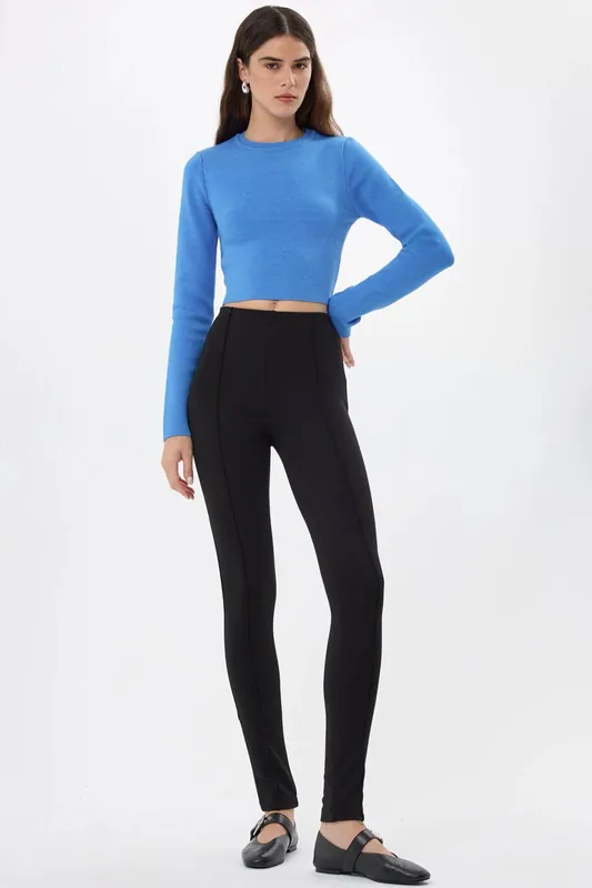 Basic Mid-Rise Leggings