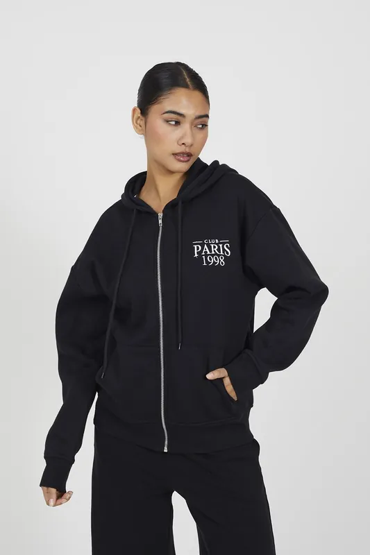 Zip Through Hoodie - Brave Soul