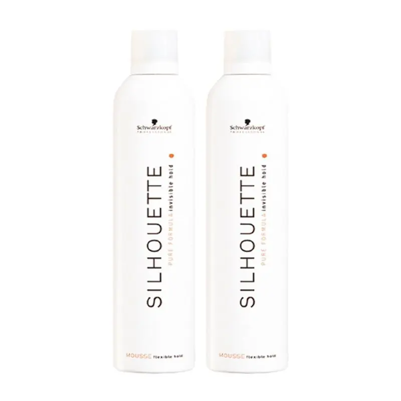 Silhouette Flexible Hold Mousse 200ml Double - Schwarzkopf