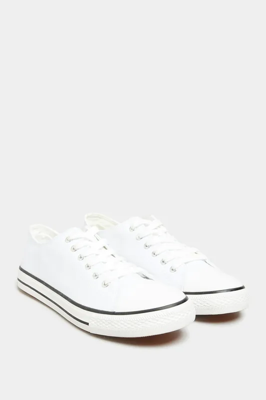 Canvas Low Trainers - Long Tall Sally