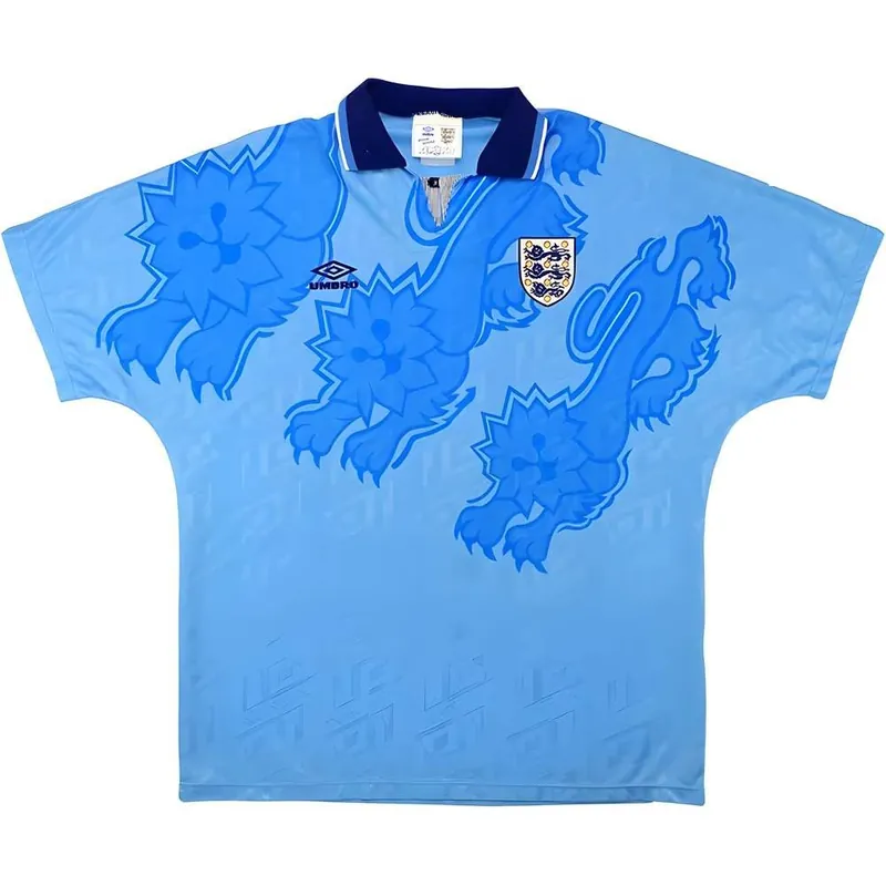 Preloved Mens 1992 93 Third Shirt Excellent - England