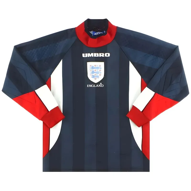 Preloved Mens 1997 98 Away Goalkeeper Shirt M Excellent - England