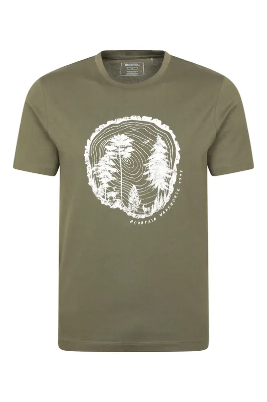 Off The Beaten Track' Lightweight Short Sleeve Relaxed Fit T-Shirt